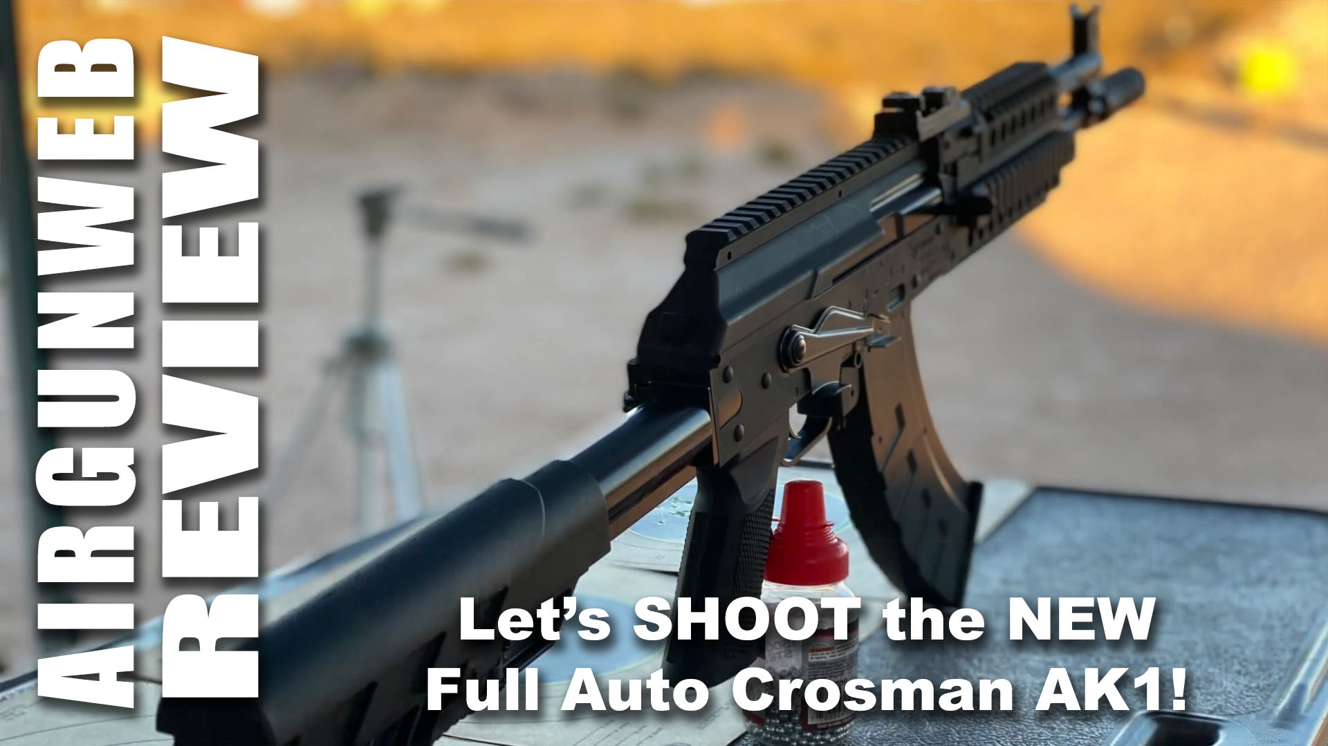 Crosman AK1 Full Auto BB Rifle